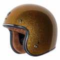 Torc T-50 3/4 Open Face Helmet Gold Mega Flake ECE  - 91-7912V