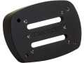 Rick´s Licence Plate Mounting Adapter, Black Matte  - 91-8523