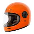 Torc T-1 Newport Retro Full Face Helmet ECE gloss orange S - 92-0369