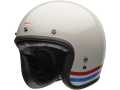 Bell Custom 500 Open Face Helmet Stripes Pearl white  - 92-2552V