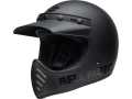 Bell Moto-3 Retro Dirt Bike Helm schwarz matt  - 92-2560V