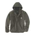 Carhartt Washed Duck Sherpa-Lined Utility Jacket green  - 92-3183V