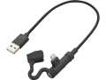 Daytona 20cm USB Cable USB Connector Type A to Lightning L-shape  - 92-3956