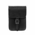 Ledrie Leather Sissy Bar Bag Black  - 923344