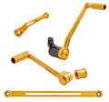 Arlen Ness Speedliner Solo Foot Control Kit gold  - 93-0224