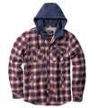 West Coast Choppers Sherpa Flannel Jacket navy/red 3XL - 946679