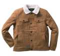 West Coast Choppers Sherpa Lined Canvas Jacket brown L - 946700