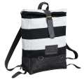 Holy Freedom backpack striped black/white  - 946954