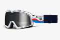 100% Barstow Goggle Lucien Mirror Silver Lens  - 946962