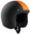 Bandit Jet Helmet Race black & orange matt ECE XXL - 947295