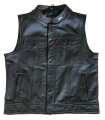 13 1/2 Night Rider Leather Vest  - 947706V