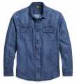 Harley-Davidson Men's Denim Shirt indigo wash  - 96103-21VM