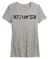 Harley-Davidson Women's T-Shirt Logo grey  - 96105-21VW