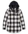 Harley-Davidson women´s Thrill Seeker Tunic with removable Hood Plaid black  - 96166-24VW