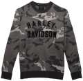 Harley-Davidson Sweatshirt Staple Camo grey  - 96310-23VM
