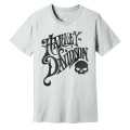 Harley-Davidson women´s T-Shirt Skull off-white M - 96343-22VM/000M