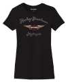 Harley-Davidson Damen T-Shirt Forever Silver Wing schwarz  - 96431-23VW