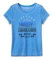 Harley-Davidson women´s T-Shirt Racing blue  - 96486-24VW
