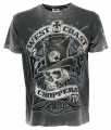 West Coast Choppers Cash Only T-Shirt vintage black  - 966088V