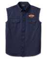 Harley-Davidson Blowout Shirt Bar & Shield blue  - 96654-23VM