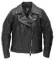H-D Motorclothes Harley-Davidson Bezel Biker Collar Leather Jacket black  - 97006-22EW