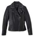 Harley-Davidson women´s Leather Jacket Classic Eagle Studded black  - 97046-23VW
