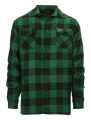 MCS Lumberjack Flannel Shirt Checkered Black/Green  - 970913V