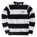 Roeg Shawn stripe sweatshirt off-wh L - 973985