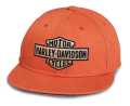 Harley-Davidson Baseball Cap Bar & Shield Canvas orange  - 97608-23VM