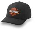 Harley-Davidson Baseball Cap Bar & Shield Wolle Strapback charcoal grau  - 97619-25VM