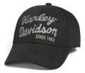 Harley-Davidson Damen Baseball Cap Artisan schwarz  - 97647-23VW