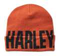 Harley-Davidson Cuffed Beanie Mütze orange  - 97661-24VM