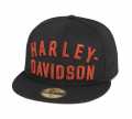 Harley-Davidson Baseball Cap Arched Logo 59FIFTY schwarz  - 97682-21VM
