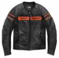 Harley-Davidson Leather Jacket Brawler black & orange XL - 98004-21EH/002L