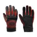 Harley-Davidson Damen Handschuhe Dyna Textil Mesh schwarz/orange L - 98155-23VW/000L