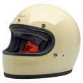 Biltwell Gringo Helm Vintage weiß  - 982610V