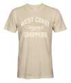 West Coast Choppers Motorcycle Co. T-shirt Beige  - 982766V