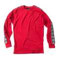 West Coast Choppers Taped Longsleeve red  - 982820V