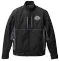 H-D Motorclothes Harley-Davidson Softshell Jacket Bar & Shield black/grey  - 98405-22VM