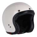 13 1/2 Skull Bucket Helmet Vintage White  - 987408V