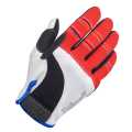 Biltwell Moto Gloves Handschuhe rot / weiß / blau  - 988677V