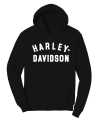 Harley-Davidson Damen Hoodie Custom Racer Font schwarz  - 99010-23VW