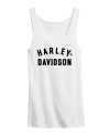 Harley-Davidson Tank Top  Ultra Classic Racer Font Ribbed white  - 99014-23VW