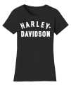 Harley-Davidson Damen T-Shirt Forever Racer Font schwarz  - 99019-23VW