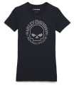 Harley-Davidson women´s T-Shirt Skull black  - 99154-22VW
