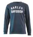 Harley-Davidson Sweatshirt Staple blau  - 99048-22VM