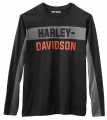 Harley-Davidson Longsleeve Copperblock Letter  - 99065-21VM