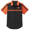 Harley-Davidson Shirt Coolcore Bar & Shield black/orange  - 99087-22VM