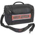 Harley Davidson Rebel Hop Along Duffel Bag with Rain Cover Rust/Black  - 99211-RV