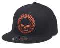 Harley-Davidson Willie G Skull Cap Black/Orange  - 99407-22VM